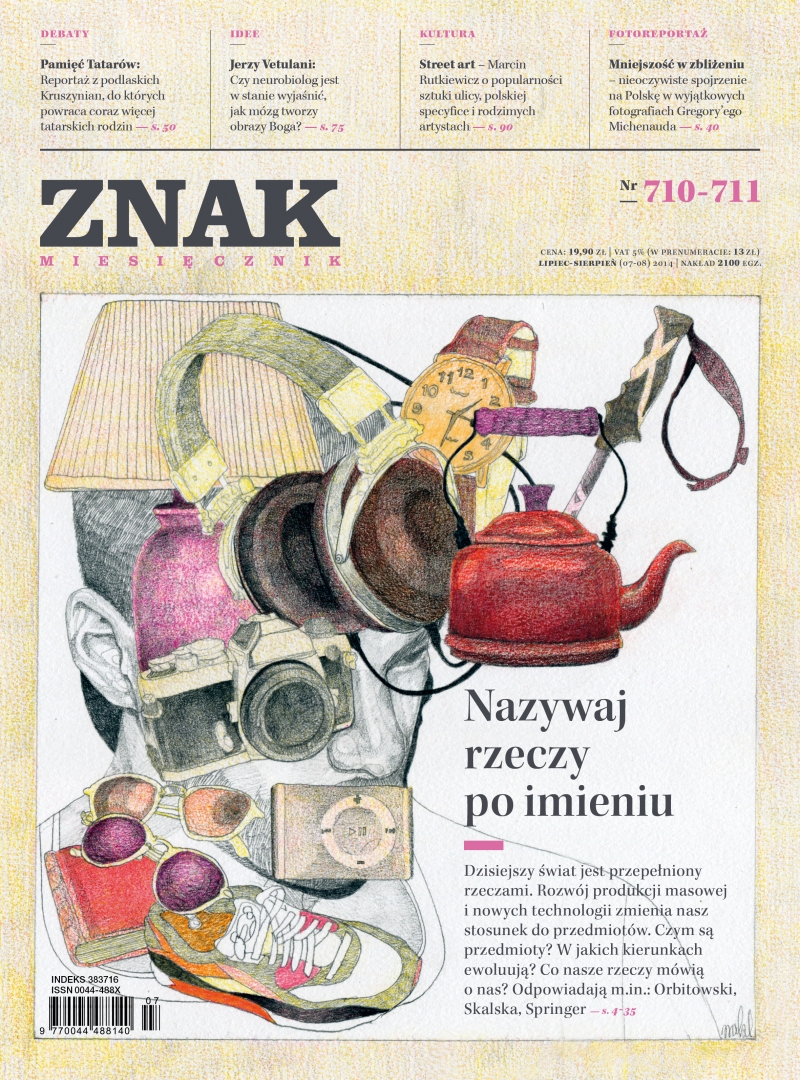 Miesięcznik „ZNAK”, lipiec - sierpień 2014, nr 710-711