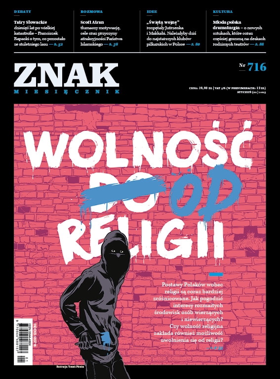 Miesięcznik „ZNAK”, styczeń 2015, nr 716