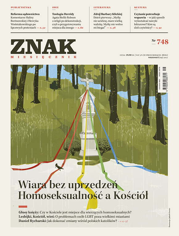 Miesięcznik ZNAK 748. Wiara bez uprzedzeń. Homoseksualność a Kościół (9/2017)