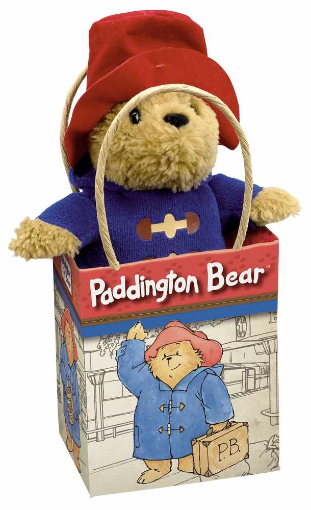 Wizytowy Paddiprezent w niebieskim płaszczyku