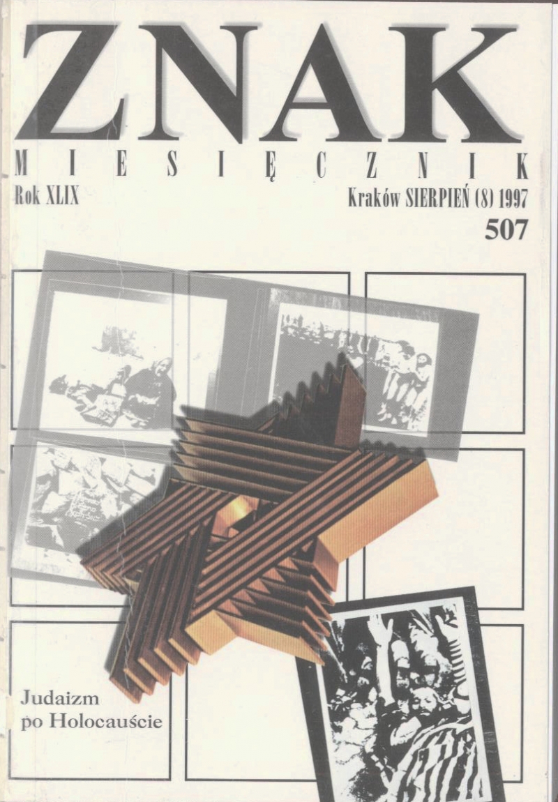 Miesięcznik „Znak”: Judaizm po Holokauście. Numer 507 (wrzesień 1997)