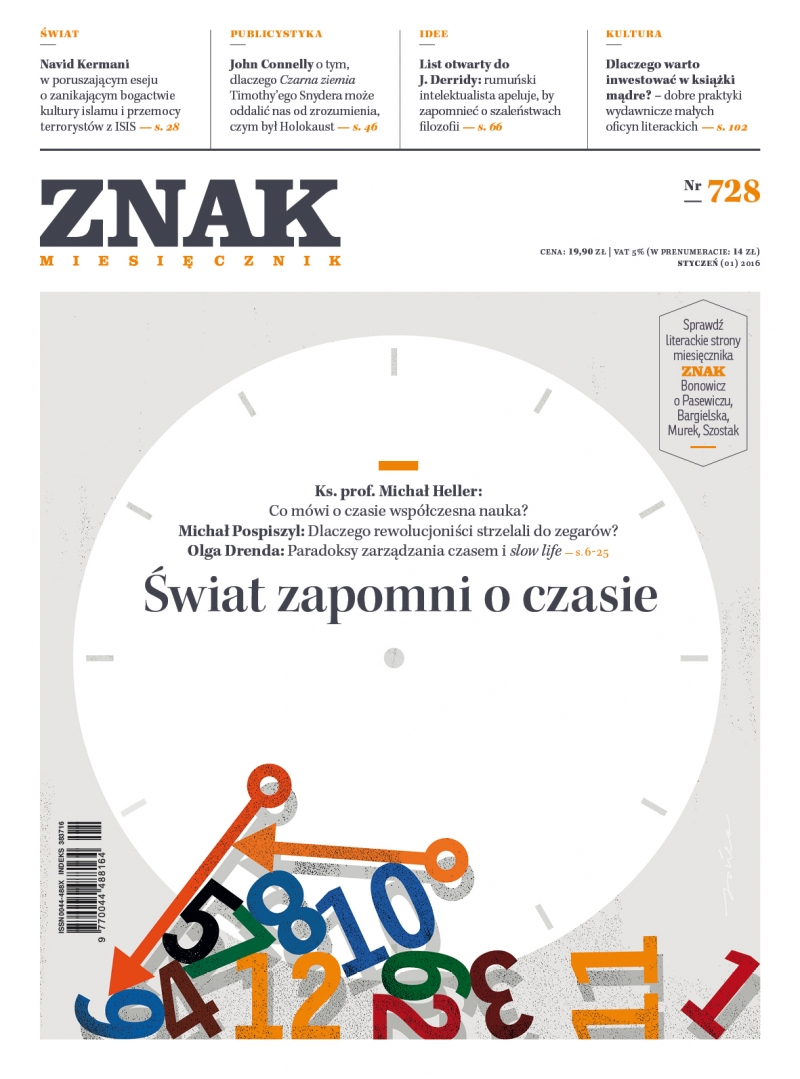 Miesięcznik „Znak", styczeń 2016, nr 728